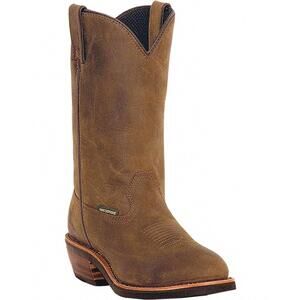 NEW DAN POST. men's albuquerque waterproof steel toe work boots in tan